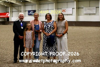SATURDAY Evening D Wittome Award to Amy Lilley